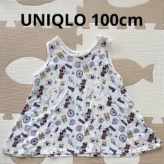 UNIQLO ノースリーブトップス　ミニーマウス　Disney  100cm