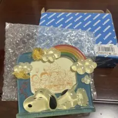 SNOOPY フォトフレーム レインボー