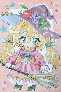 手描きイラスト　オリジナル　原画