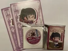 呪術廻戦　タワレコカフェ　渋谷事変　和風喫茶　缶バッジ　ネームアクキー　禪院真希