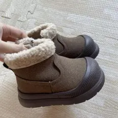 ブラウン フリース内装 ブーツ