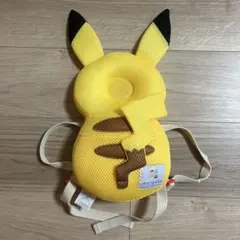 美品　モンポケ ピカチュウ 転倒防止リュック ベビーヘッドガード ポケモン