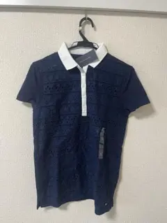 【新品未使用】TOMMY HILFIGER ネイビー ポロシャツS