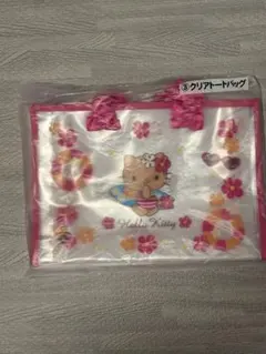ハローキティ 一番くじ クリアトートバッグ