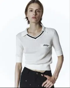 新品未使用】BIBIY. SUMMER POLO KNIT - メルカリ