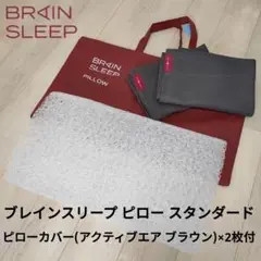 ブレインスリープ ピロー スタンダード アクティブエア ピローカバー2枚付