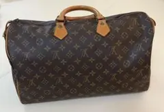 【美品】ルイヴィトン　ボストンバッグ　スピーディ40 モノグラム　ブラウン