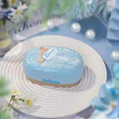 メロジョイ 半熟チーズ ココナッツオーシャン 水色 スクイーズ Mellojoy
