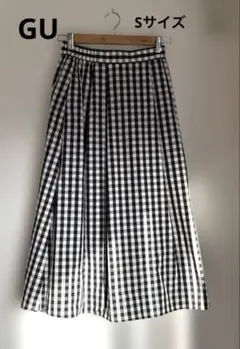 <美品>GUフレアスカート　Sサイズ