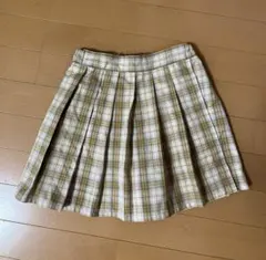 UNIQLO チェック柄 キュロットスカート 130cm