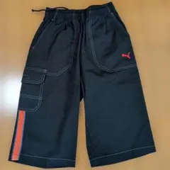 Puma ハーフパンツ 黒 130センチ