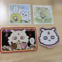 ちいかわ　ダイカットステッカーセット　あのこ　うさぎ　ハチワレ　でかつよ
