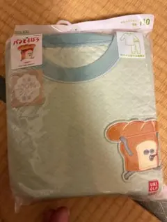 【新品】ユニクロ 長袖パジャマ キルトパジャマ　パンどろぼう　110