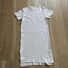 アーバンリサーチドアーズ ホワイト ロングカットソー 半袖