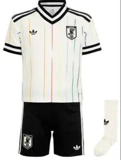国内正規品 adidas日本代表アウェイユニフォーム3点セット/キッズ120cm