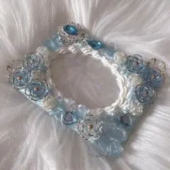 ホイップデコ トレカ カードケース 硬質ケース B8 水色