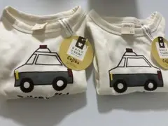 990→850新品未使用　子供　双子　ロンT 長袖Tシャツ　80サイズ