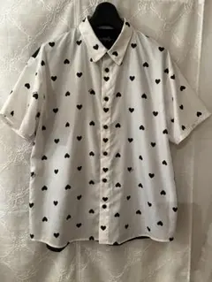Milk Boy ハート柄 半袖シャツ　Lのサムネイル