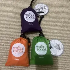 (新品)アメリカ☆WHOLEFOODS エコバッグ
