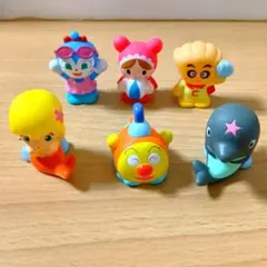 アンパンマン　指人形　ソフビ　サニーひめ　チビマリン　ベソ　コキンちゃん　他