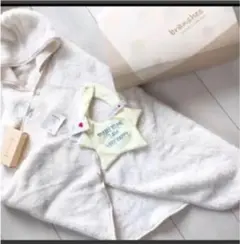 新品 ブランシェス おくるみ 新生児 出産祝 プレゼント スタイ アフガン