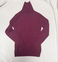 美品✨アンタイトル✨カシミヤ混 オフショル ニット 2 ボルドー ワイン 