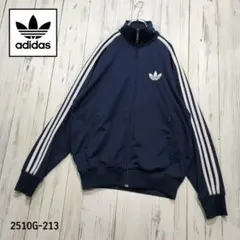 大人気✩アディダス✩ジャージ　ファイヤーバード　メンズL ネイビー　刺繍ロゴ