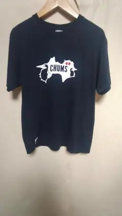 CHUMSチャムスプリントTシャツ黒正規品サイズL