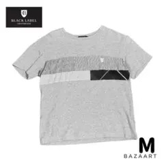 ブラックレーベルクレストブリッジ パッチワーク Tシャツ グレー Mのサムネイル