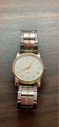 SEIKOアナログ腕時計 シルバー/ゴールド