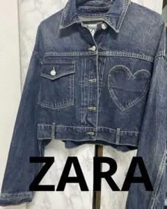 ZARA ハートデニムジャケットのサムネイル
