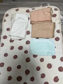 子供用　お昼寝布団カバー　防水シートセット