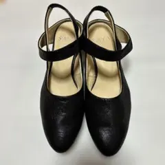 SAYA レザー ストラップ パンプス ブラックのサムネイル