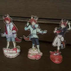すとぷり 莉犬 アクリルスタンド 3個セットのサムネイル