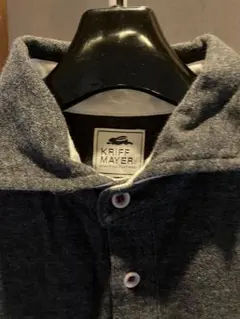 オシャレ！KRIFF MAYER チャコールグレー ポロシャツ　Ｍサイズ