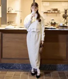 lilliancarat バリエーションハイウエストタイトスカート