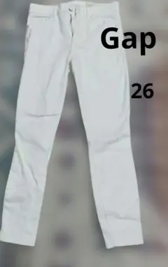 Gap ホワイト スキニーパンツ 26