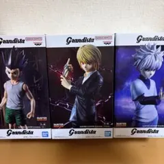 【新品未開封】HUNTERxHUNTER キルア クラピカ ゴン フィギュアのサムネイル