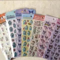 サンリオ　ぷくっとシール　(7枚まとめ売り)