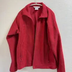 Columbia コロンビア　フリースジャケット レッド