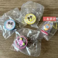 たまごっち 手作りおやつチャーム 平成女児チョコ まめっち、ふらわっち、みみっち