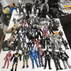 ウルトラマン　仮面ライダー　特撮　ソフビ　まとめ売り