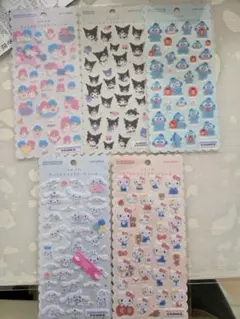 ふわふわ　サンリオ　シール　新品未開封　正規品