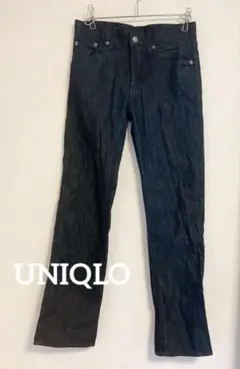 UNIQLOユニクロ　ウルトラストレッチデニムスリムフィットパンツ　140