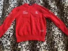 1982年フランス 赤 セーター ユニセックスのTシャツ ルコックスポルティフ