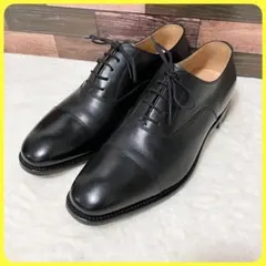 未使用✨スコッチグレイン　ストレートチップ レザー ブラック スコッチグレイン（SCOTCH GRAIN） ビジネスシューズ T0106 牛革