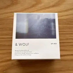 新品 UF003 &WOLF UVセラムリキッドファンデーション