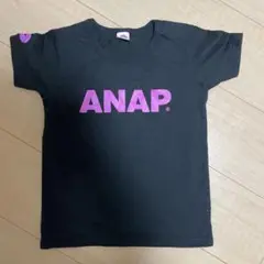 アナップ　ANAP Tシャツ　半袖　黒　ブラック　130 子供