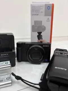 【長期保証】SONY ソニーVLOGCAM ZV-1M2 ブラック +バッテリー SONY VLOGCAM ZV-1M2 Vlog デジタルカメラブラック/ バッテリー