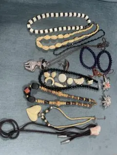 アクセサリー　パール　まとめ売り　ネックレス